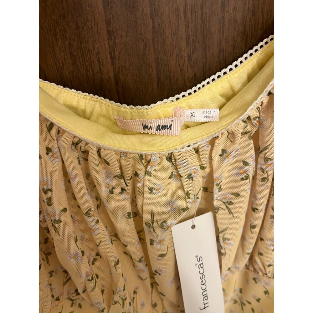 NWT | Mi Ami ‘Disty Floral’ Cami, Size XL